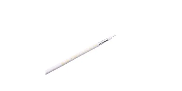 Belden PVC Coax-kabel H125 WIT, doos 100 meter