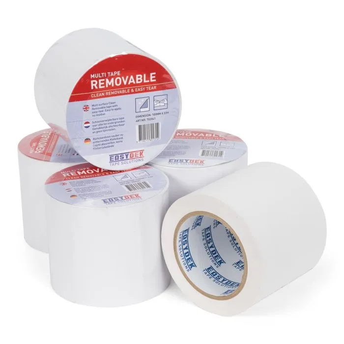 Easydek Multi Tape Removable 100mm x 33m doos van 12 rol