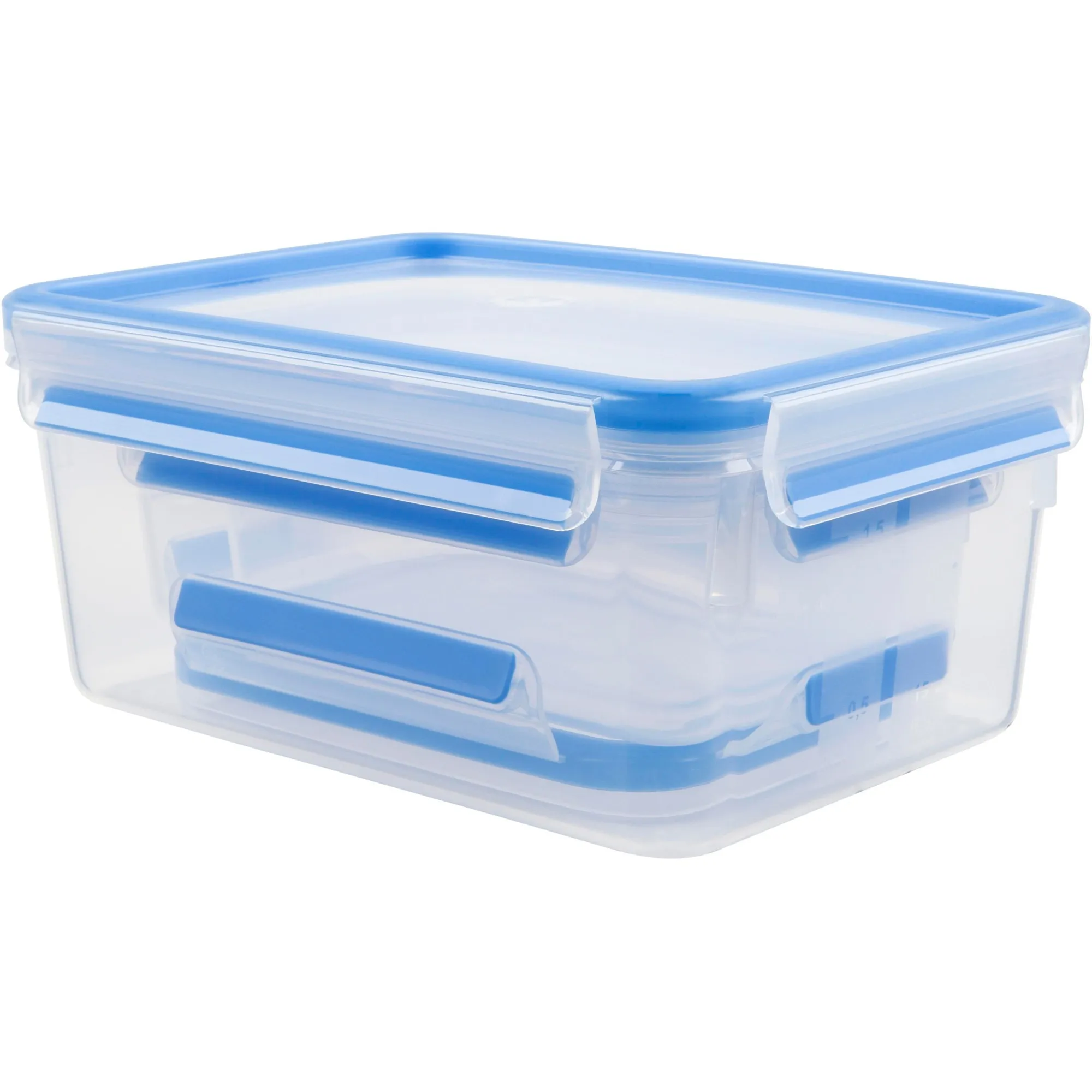 Emsa Clip & Close Vershouddozen-set doos (Transparant/blauw, 3 stuks)