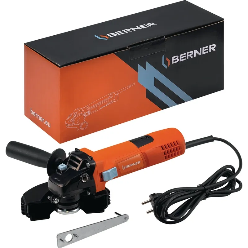 Haakse slijpmachine BAG-125-2 720W, kartonnen doos 720 W BAG-125-2 BA, In kartonnen doos