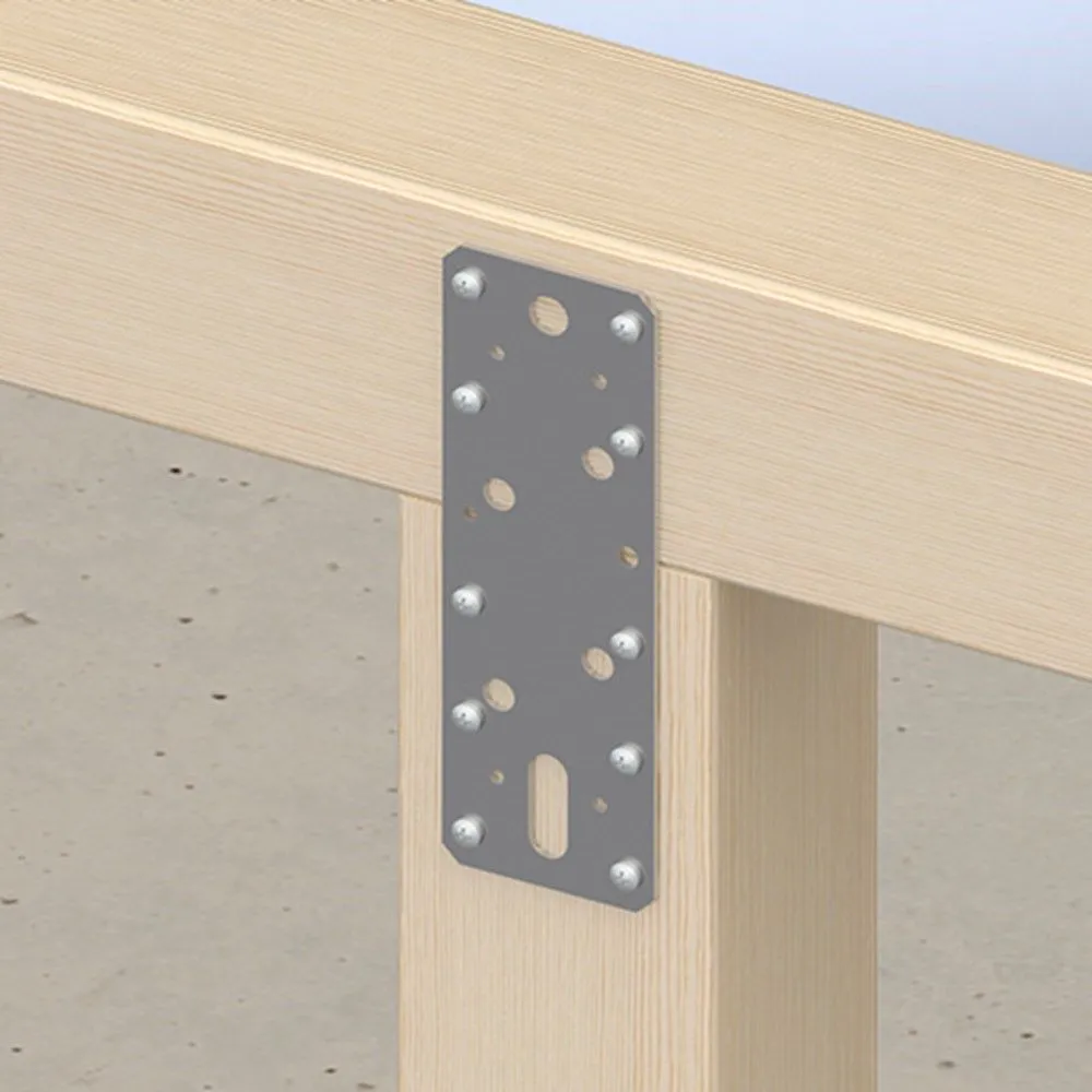 KOPPELPLAAT 10X40X2MM VERZINKT PER DOOS (100ST)