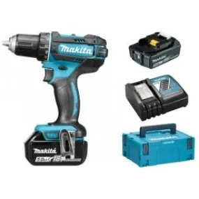 MAKITA ACCU BOOR/SCHROEFMACHINE DDF482RTJ 18V 2 x 5.0 AH