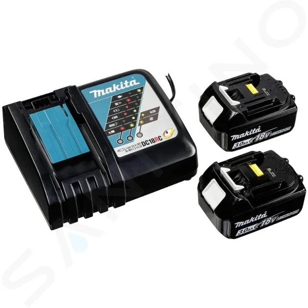Makita Gereedschap - 18V ACCU-Boor/schroefmachine, 2x accu 3,0 Ah LXT, lader DDF453RFE