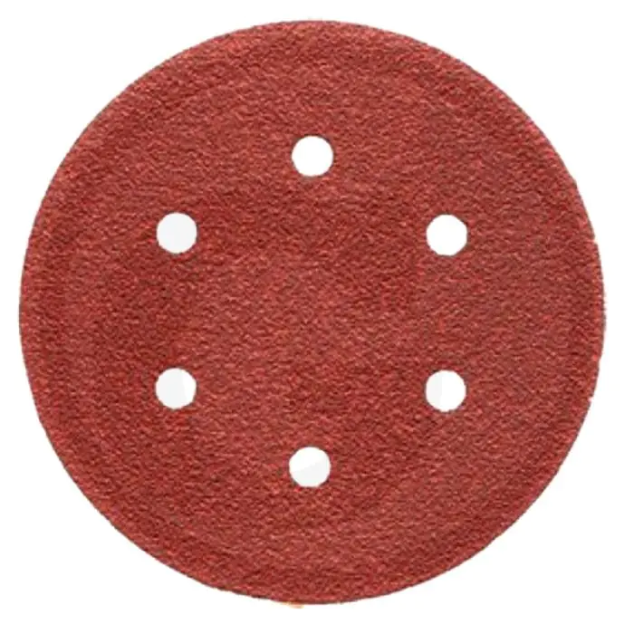 Papieren schuurschijven k120 Ø 150mm - 50 stuks per doos