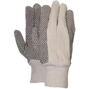 Polkadot handschoen met zwarte PVC nopjes (Doos 25 dozijn) - 1.14.550.00