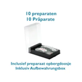 Preparaat Chromosomen in uitstrijk bloed, man (10 stuks in doos)