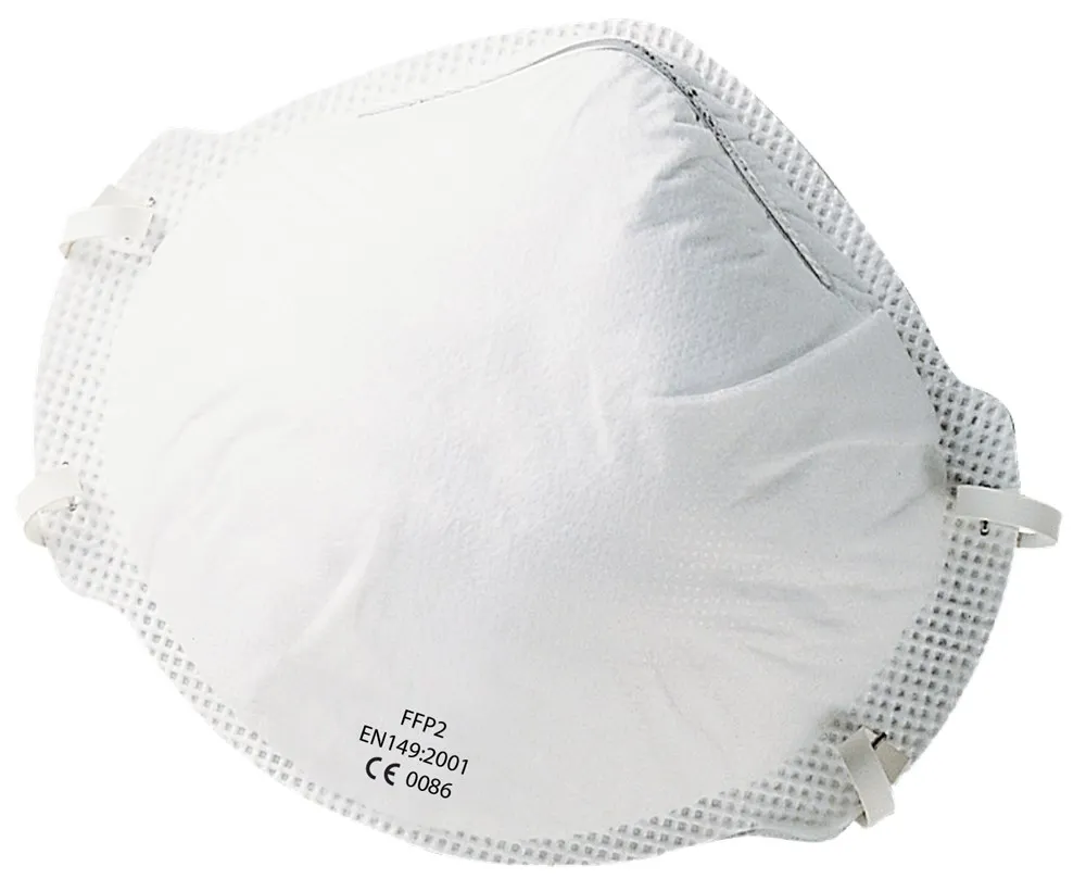 QS FIJNSTOFMASKER FFP2 MET VENTIEL DOOS=12 STUKS