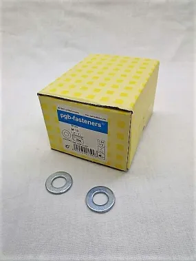 Sluitring M10 verzinkt, doos 200 stuks
